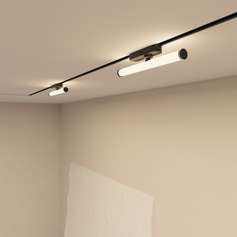 Светильник на шине 30,3*3,5*8 см, LED * 10W, 4000K, Denkirs Strom DK6448-BK, черный