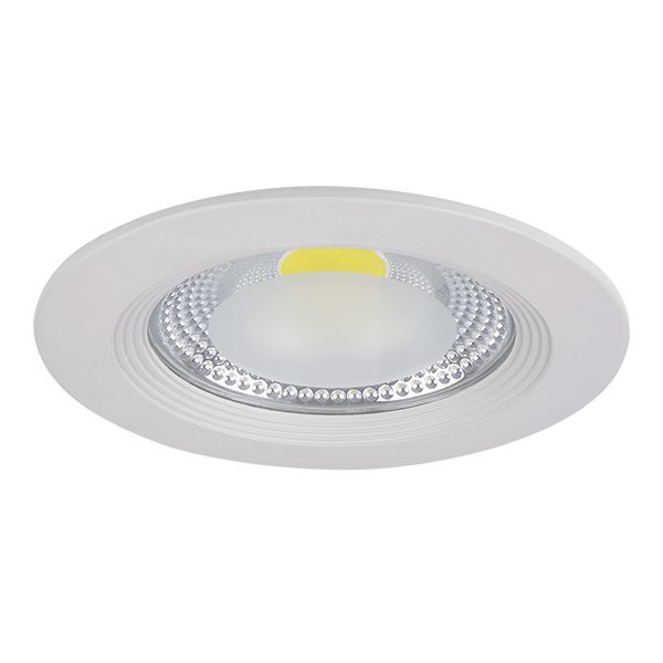 Светильник LED, 16 см, 15W, 3000К, белый, теплый свет, Lightstar Forto 223152, встраиваемый светодиодный