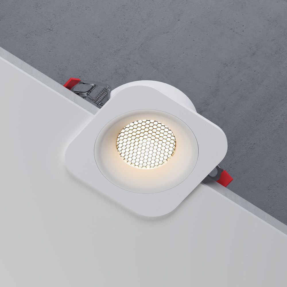 Светильник встраиваемый Tetro 10W 3000K белый IP44 15276/LED Elektrostandard  4690389217869, a071310