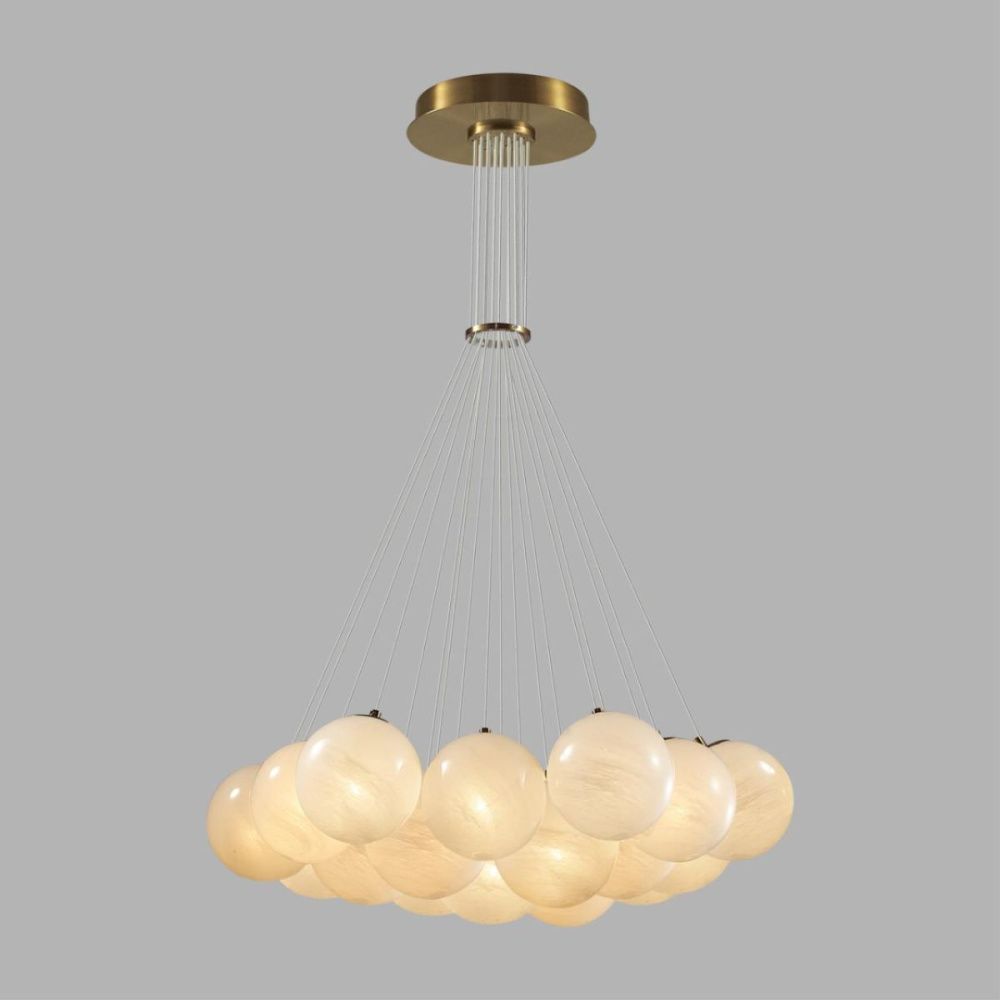 Подвесной светильник 75 см, Odeon Light Midcent Magia 7109/19, бронза