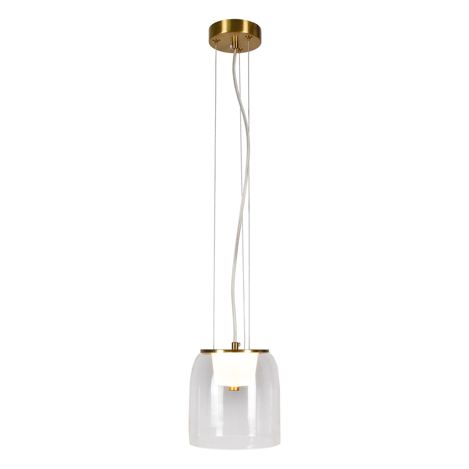 Подвесной светильник Lussole LSP-7060, 16*30 см, бронзовый