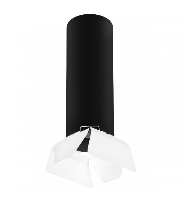 Светильник накладной Lightstar Rullo R6497486, черный-белый