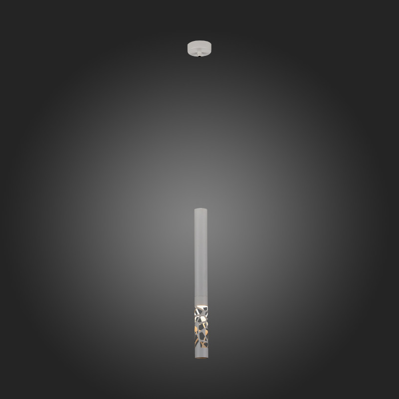 Светильник подвесной 8 см, 5W 3000K ST LUCE FIZORIO SL1577.503.01 Белый