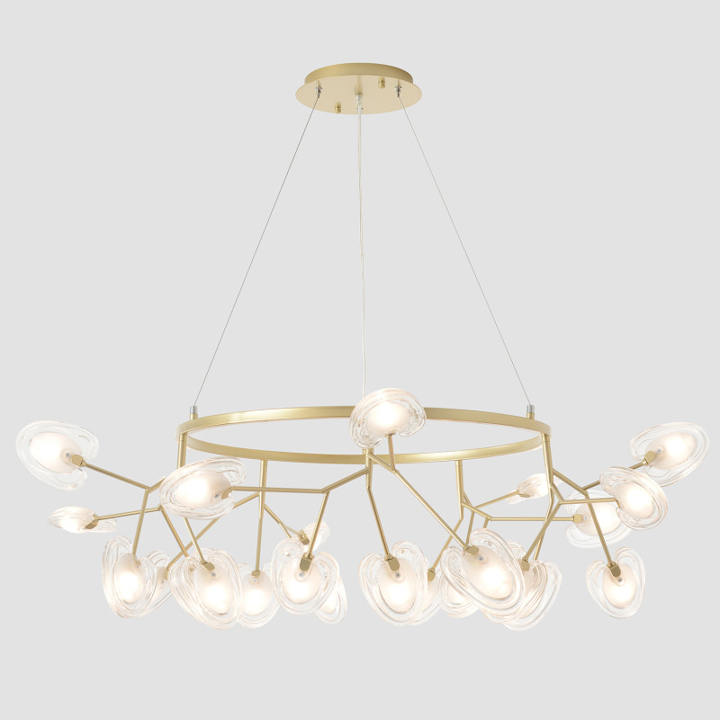 Светильник 105 см, Crystal Lux SOLE SP25 GOLD, золото