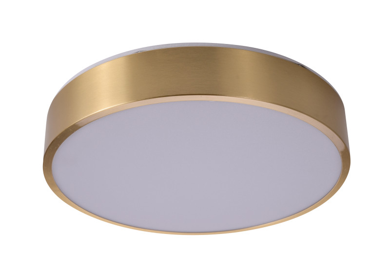Накладной светильник 30*5 см, LED, 36W, 4000K Zortes Monna ZRS.1209.10, латунный