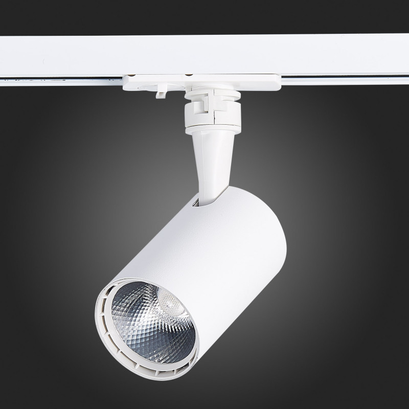 Трековый светильник 10*6 см, 10W, 4000K ST LUCE ST351.546.10.36 Матовый белый