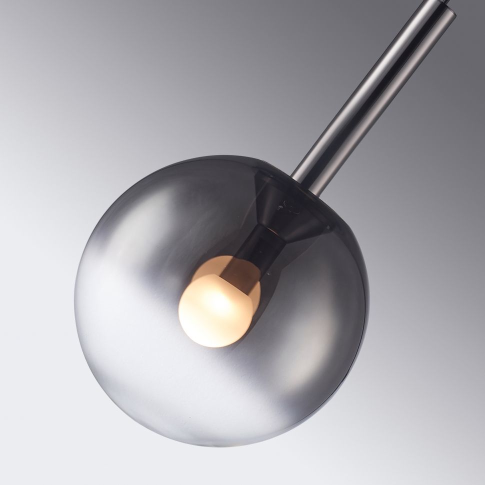 Подвесной светильник 20-150 см, LED*3W, 3000K, iLedex Aura 8615P-1L BK-SM, Черный