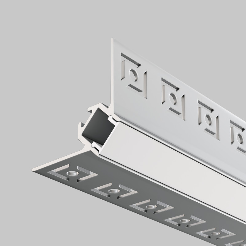 Алюминиевый профиль  Встраиваемый 2000*50*22 мм для светодиодной ленты Maytoni Led strip Серебро ALM-5022-S-2M