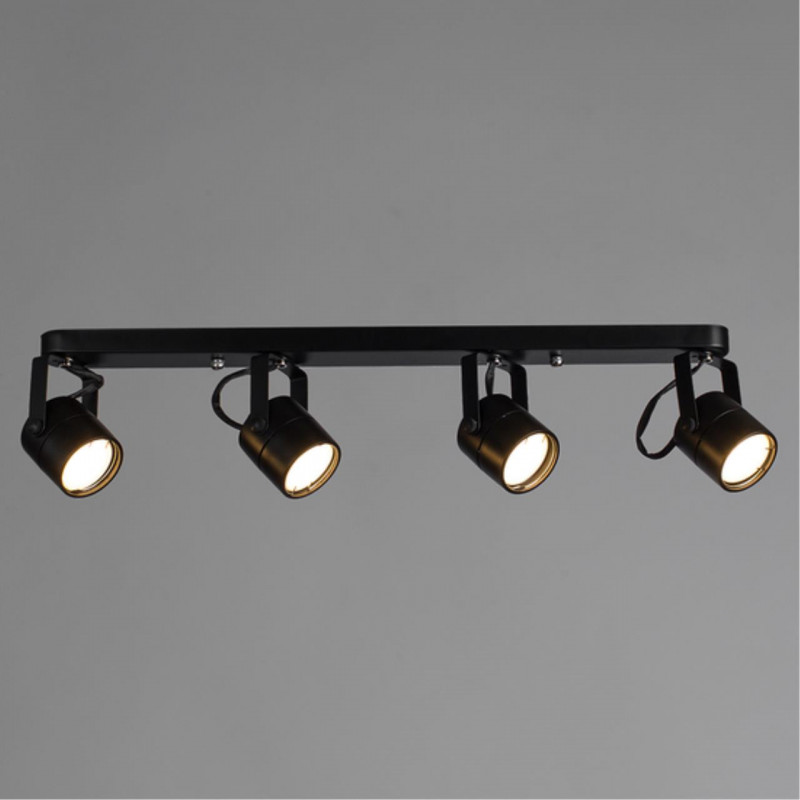 Светильник 50 см, Arte Lamp Mizar A1311PL-4BK, черный