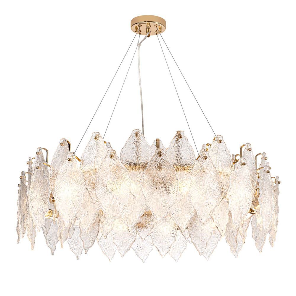 Люстра 80 см, 12*Е14*40W, Modelux  ML.2293.800 GD, Золото