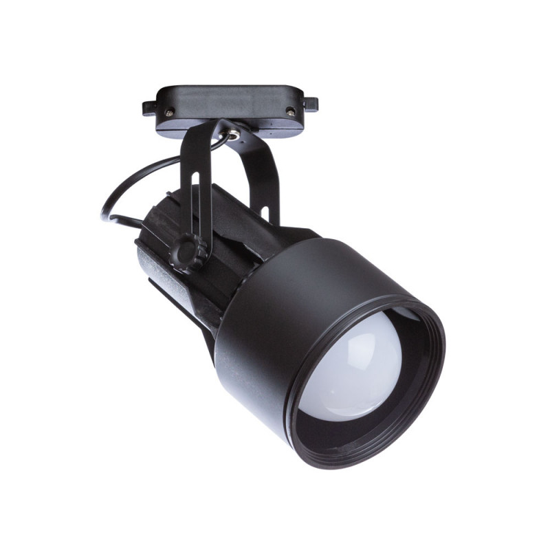 Трековый светильник Arte Lamp A6252PL-1BK, черный, 10x10x24см, E27, max 40Вт
