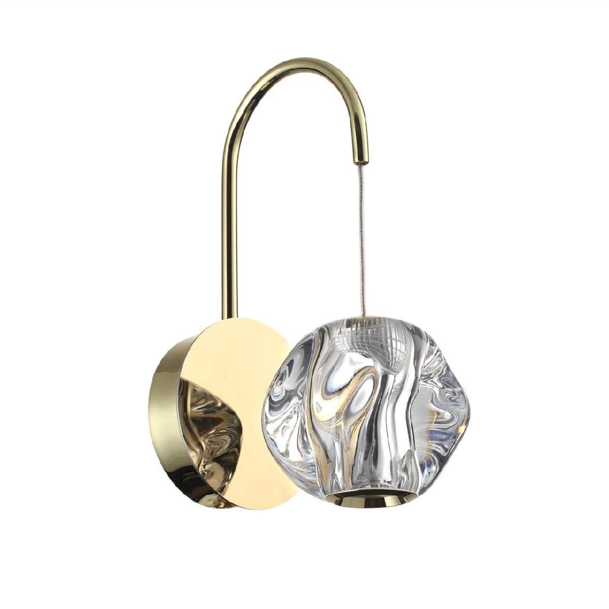 Бра 26 см, 5W, 4000K, Odeon Light Jemstone 5085/5WL, золото