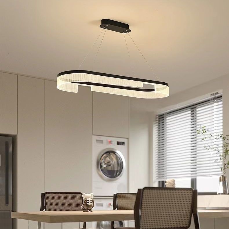 Светильник ElegantLight DZN-4513 ЧЕРНЫЙ D1000*300/H1500/1/LED/120W 2.4G ZEBRA 23-12