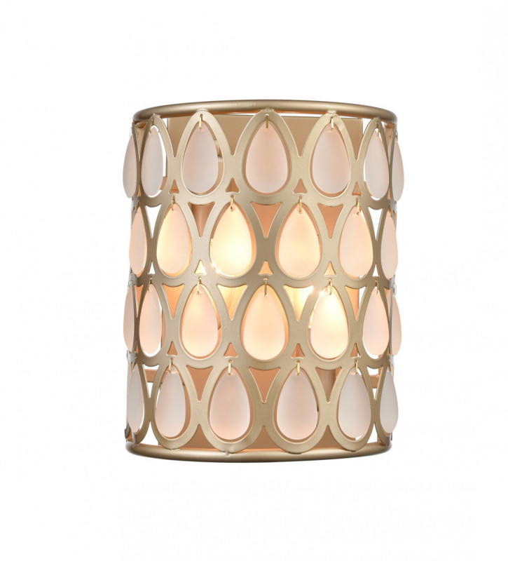 Бра 13*20*26 см, 2*E14 шампань Vele Luce Donna VL4064W02