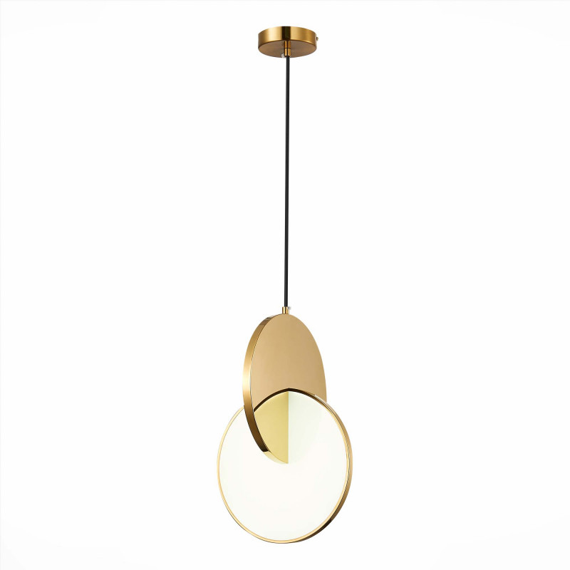 Светильник подвесной 25 см, 14W 3000K ST LUCE Eclisse SL6107.203.01 Золотистый