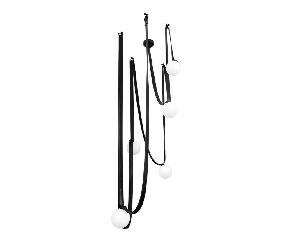 Подвесная люстра Kink Light Клиф 07682-5,19, черный
