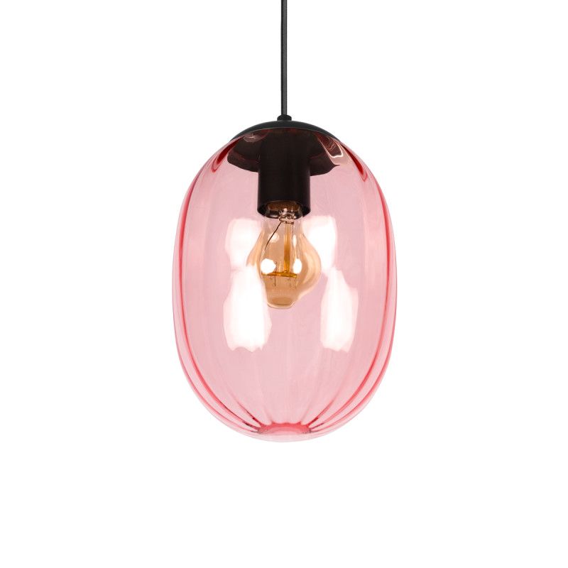 Подвесной светильник *18*-27,5 см, 1*E27*40W, LOFT IT Bubble 10427 Purple, черный