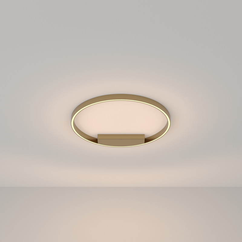 Светильник 60 см, 37W, 3000K Maytoni MOD058CL-L35BS3K, латунь
