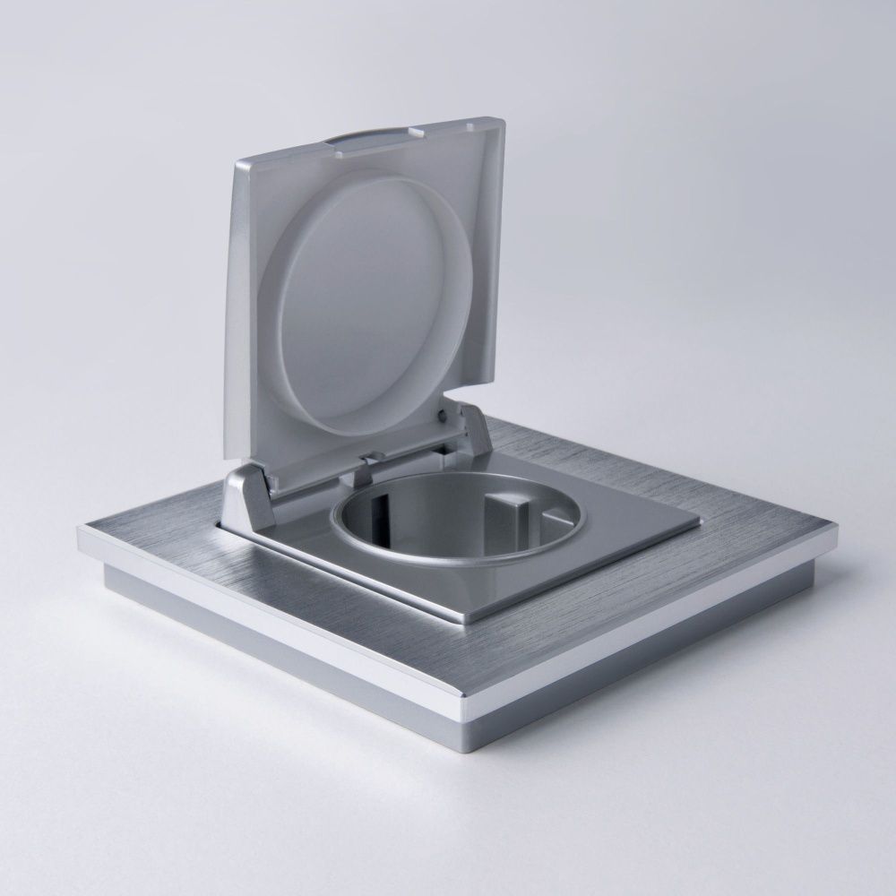 Рамка на 1 пост (алюминий) W0011706 Werkel 4690389157974