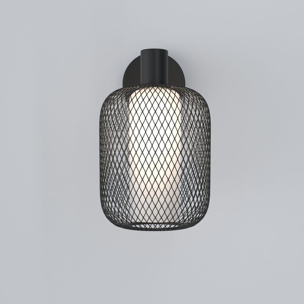 Бра 15*15*25,5 см, 1*E14*60W, Eurosvet Voile 30191/1, черный, a069157
