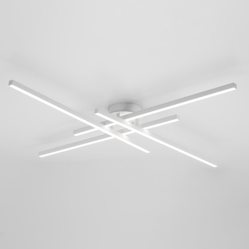 Люстра 117 см, 80W, 3000-5500K Citilux CL203140 Стиг Белый