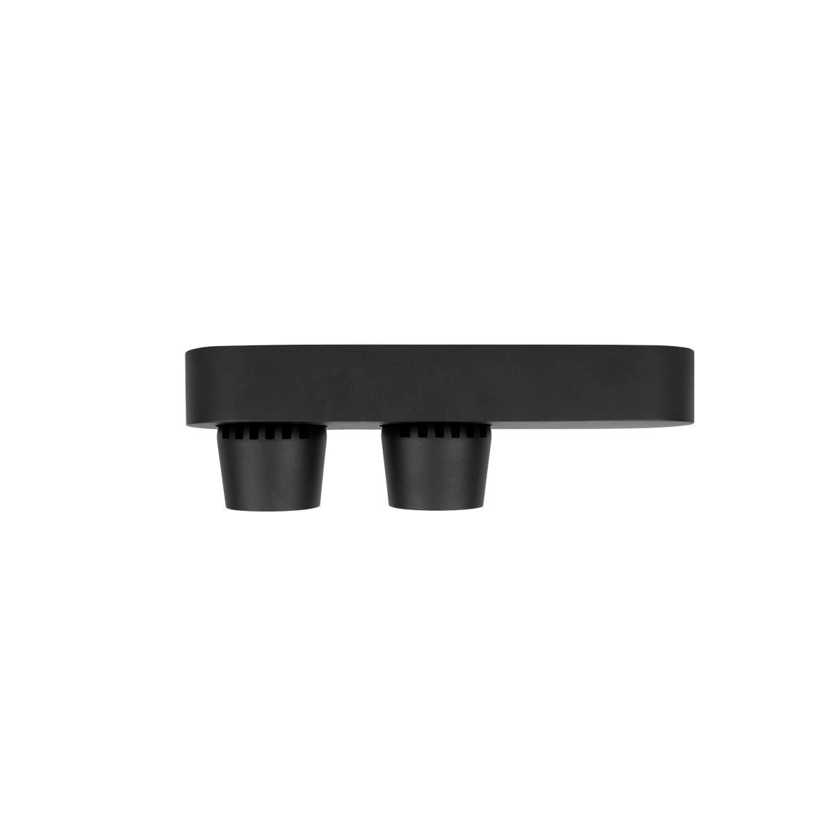 Накладной светильник 25*7,5*7 см, 2*LED*7W 4000K LOFT IT Quiet 10320/2 Black черный