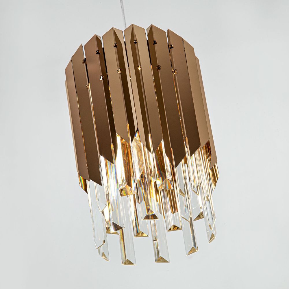 Подвесная люстра 22*20*130 см, Е 27 1x60W, Золото MODELUX ML.20208.1 GD