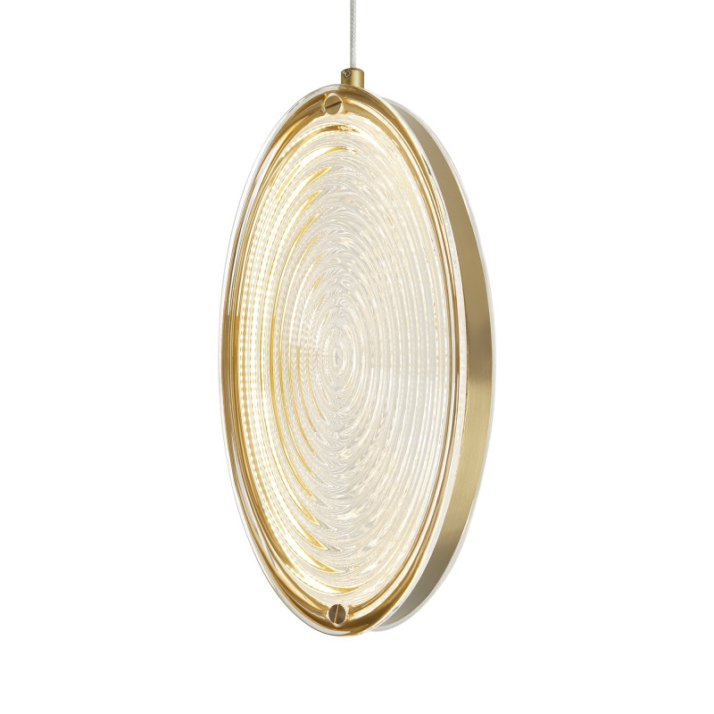 Светильник 14 см, 8W, 3000K, Freya Lolli FR6139PL-L8BS, латунь