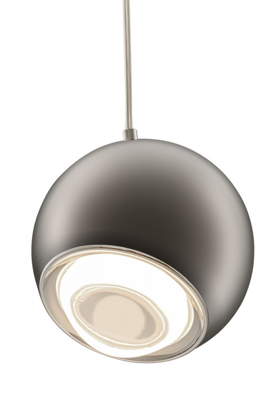 Светильник подвесной Maytoni Akis P065PL-L7CH3K, 7W LED, 3000K, хром