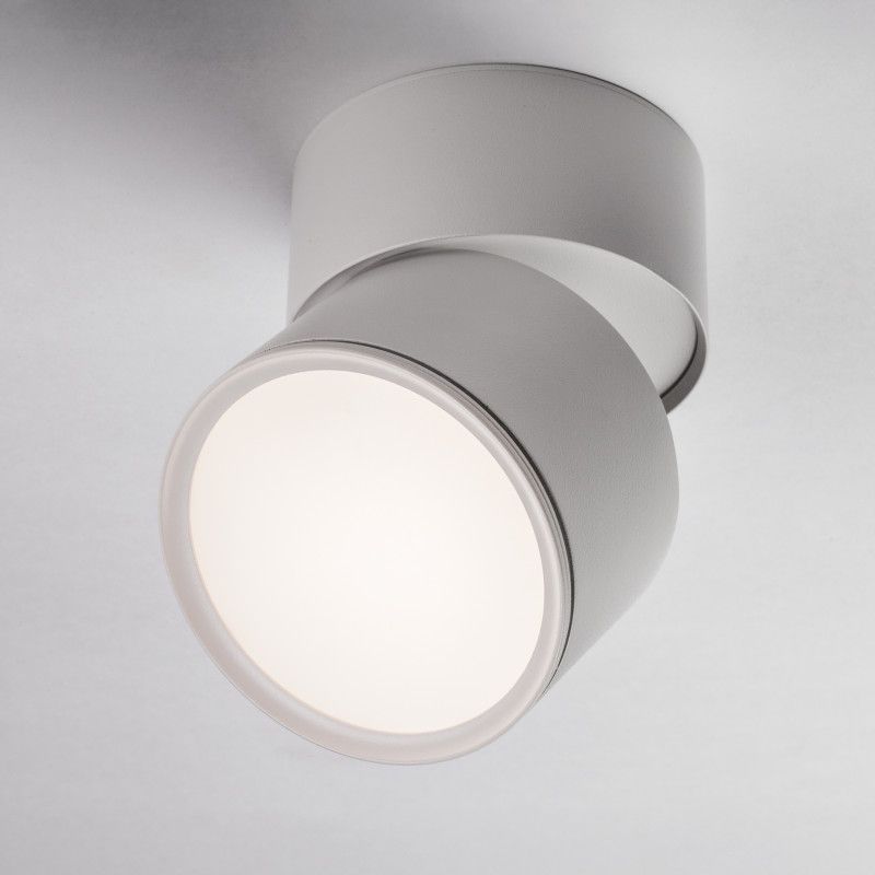Спот *10*-11,2 см, *LED*12W, 3000/4000/6000K, Lightstar Acuto 215886, белый