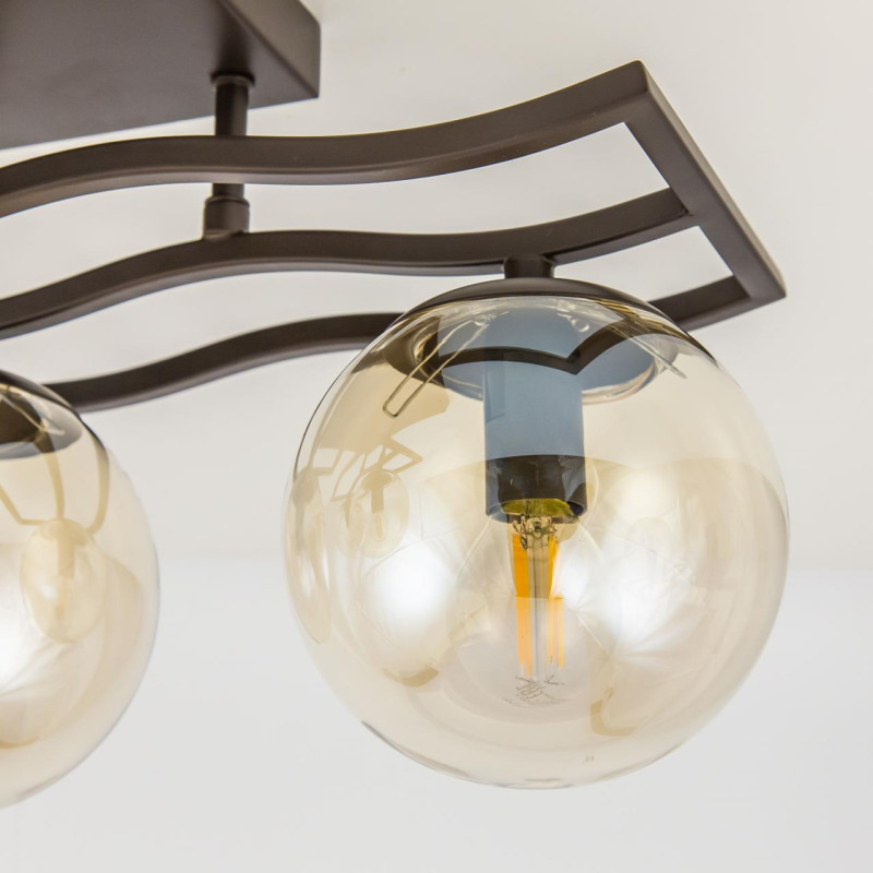 Светильник Citilux Бриз CL106265, коричневый