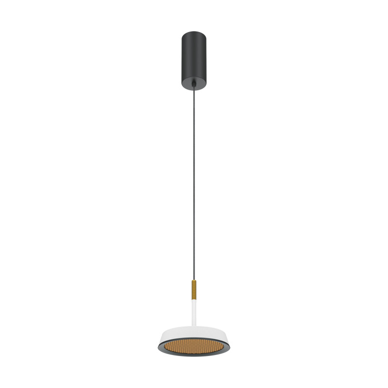 Подвесной светильник 15,3*327 см, LED, 12W, 3000К, Maytoni El MOD041PL-L15WG3K черный
