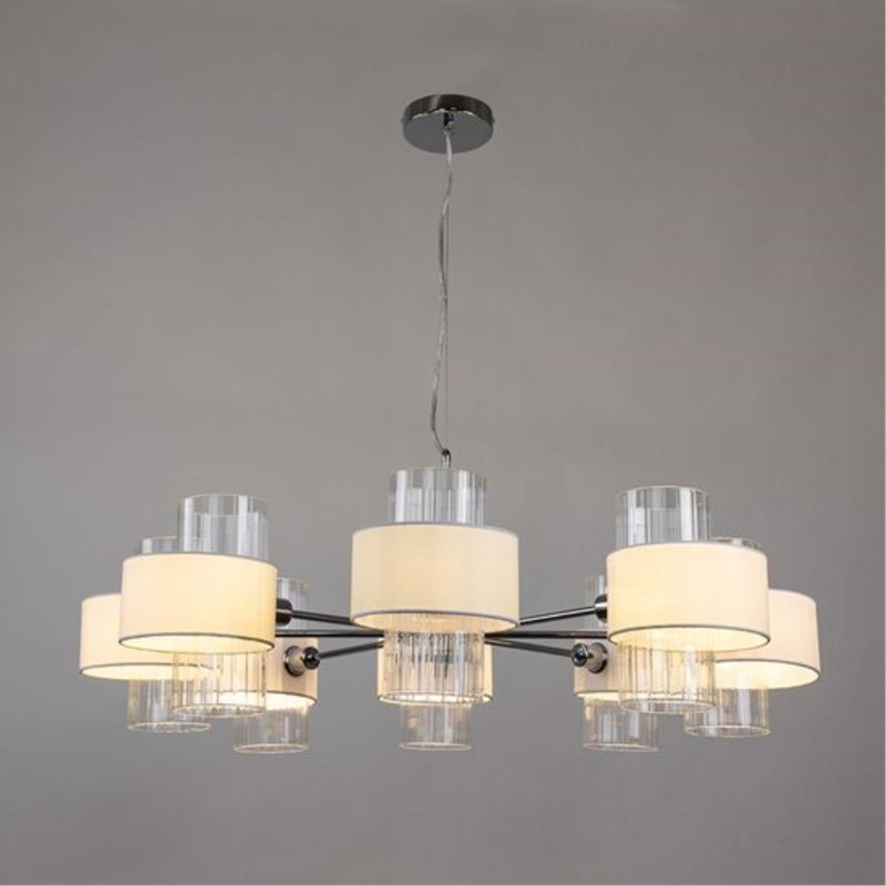Люстра 86*22 см, 8 E14*40W,  К, Arte Lamp Fantasia A4076LM-8CC, Хром