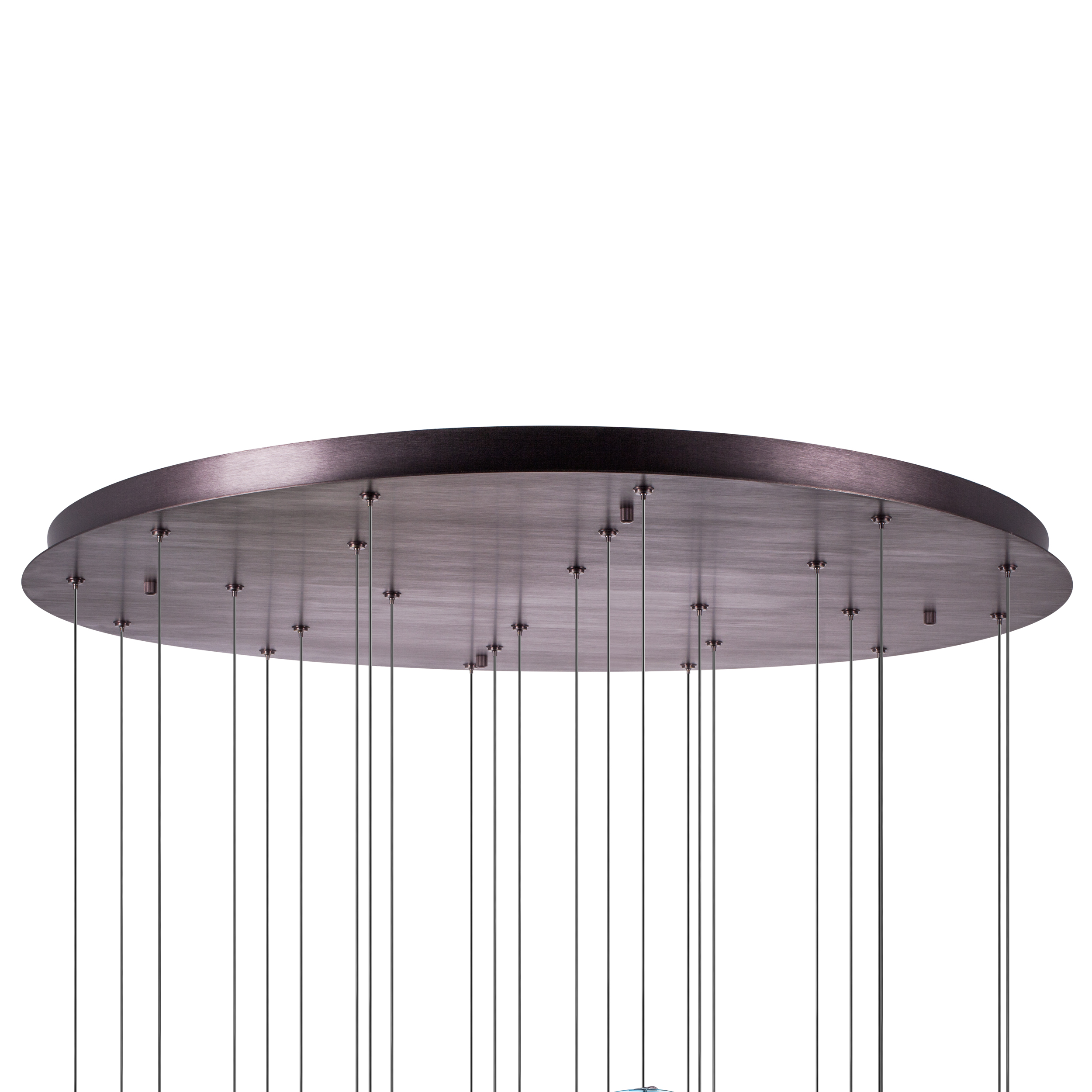 Люстра подвесная 105*-150 см, 144W, 3000K, Lightstar Caramello 796349, Кофейный