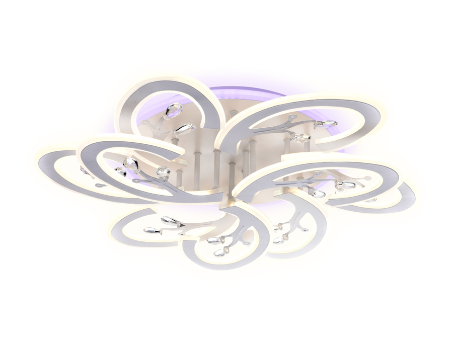 Светильник 68*65*12 см,  216W, 3000К, белый, матовый Ambrella Acrylica Original FA513