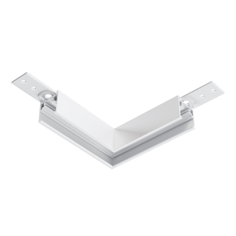 Коннектор угловой Exility накладной низкопрофильный 10*10*2,9 см, Maytoni Technical Accessories for tracks Exility TRAM034CL-41W белый