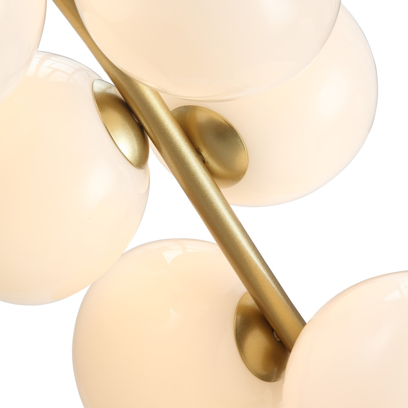 Светильник  подвесной SWEVEN 16*G9*5W 4000K ST LUCE SL1519.303.16 латунь