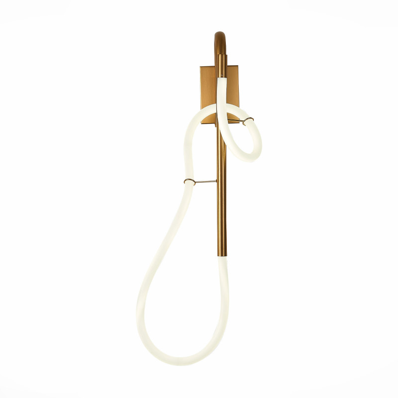 Светильник настенный 26 см, 16W 4000K ST LUCE Sagrato SL6102.301.16 Латунь