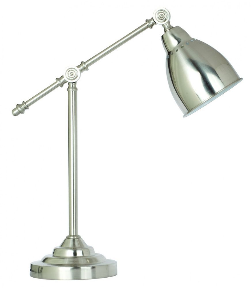 Настольная лампа ArteLamp A2054LT-1SS, матовое серебро