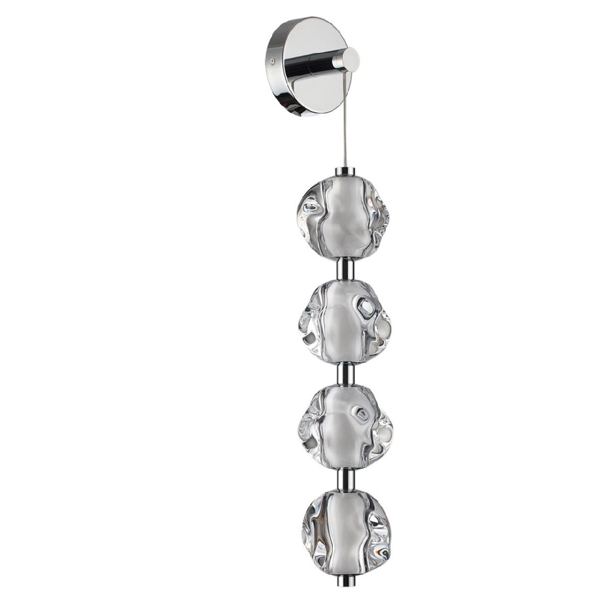 Светильник 67 см, 17W, 4000K, Odeon Light Jemstone 5084/17WL, хром