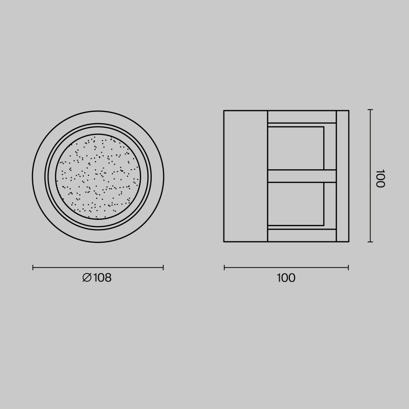Уличный светильник Maytoni Outdoor Wolseley Road O011WL-L6B черный