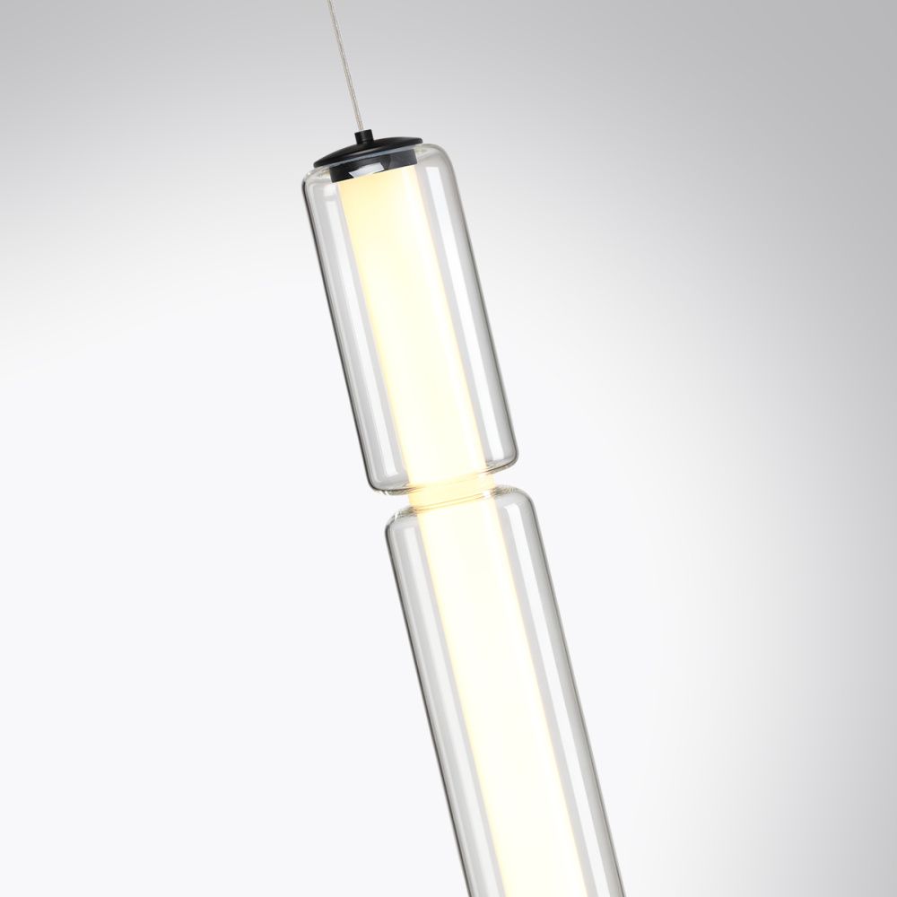 Подвесной светильник 8 см, 19W, 3000K, Odeon Light 6698/19L, черный