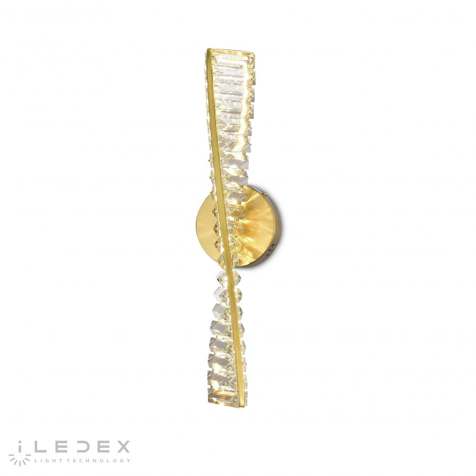 Бра 50*12- см, LED*9W, 4000K, iLedex Woodstock W2119-500 BR, Латунь