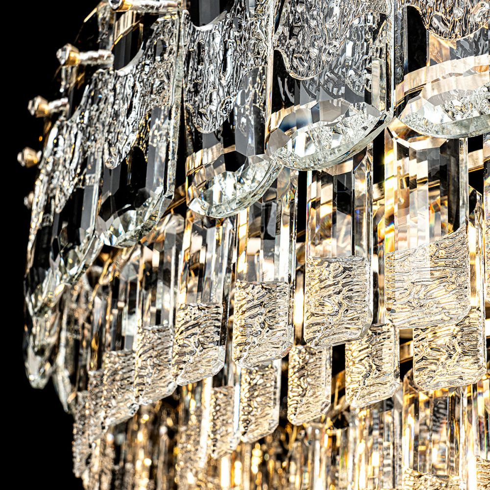 Люстра 80 см, 15*Е14*40W, Modelux  ML.7092.800 GD, Золото