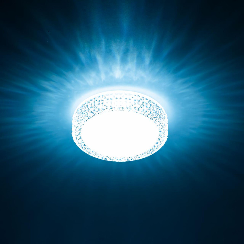 Светильник Citilux Альпина Смарт CL718A12G, 13W LED, 3000-5500K, диаметр 21 см, белый