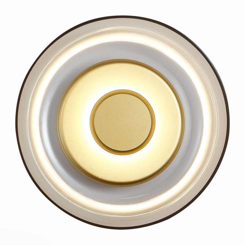 Светильник настенный 23 см, 7W 4000K ST LUCE LAZIO SL6002.201.01 Золотистый