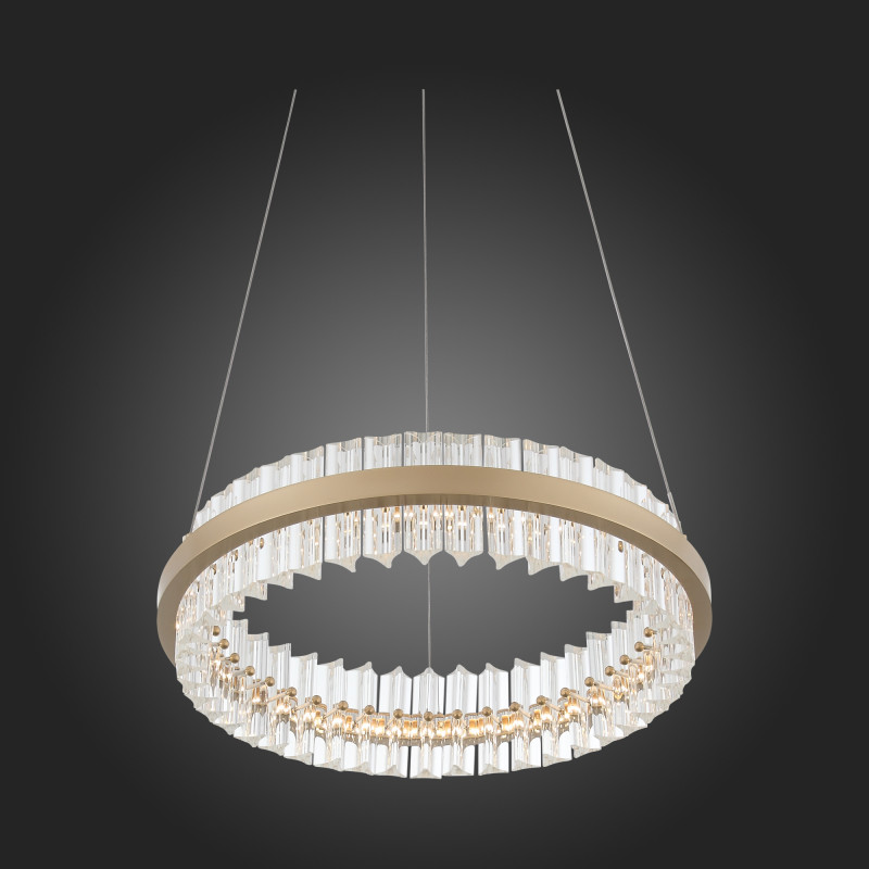 Светильник подвесной 46 см, 34W 3000K ST LUCE CHERIO SL383.203.01 Золотистый