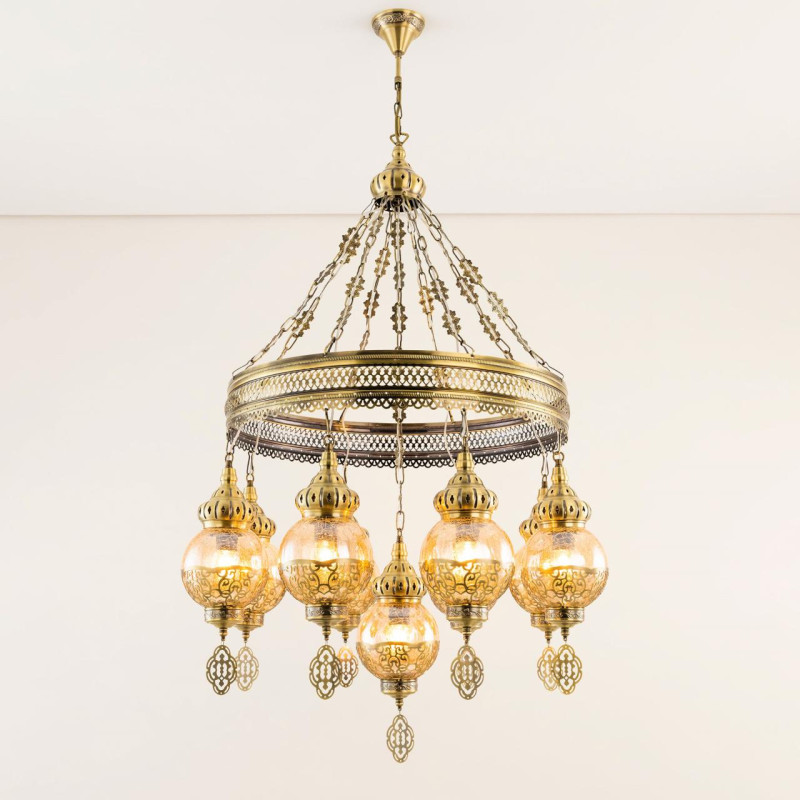 Люстра 80 см Citilux Каир CL419183 бронза