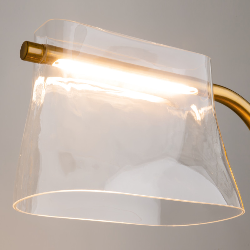 Настольный светильник 22*41*48,5 см, LED 8W 3000K Maytoni Modern Cabaret MOD170TL-L8BS3K латунь