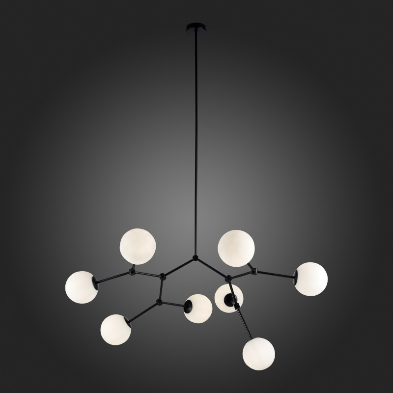 Люстра подвесная 112 см, ST LUCE CHIETI SL1506.403.08 Черный